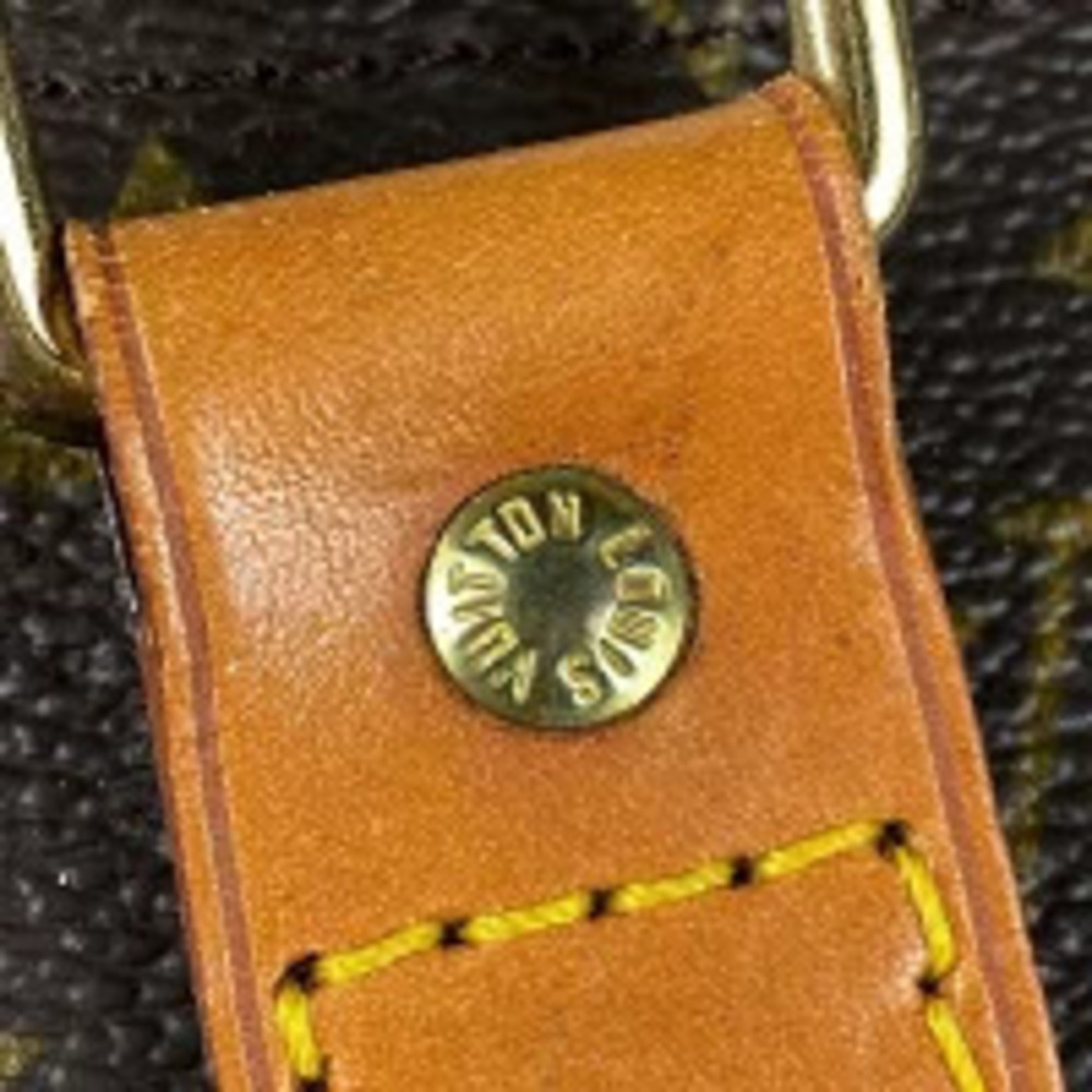 Louis Vuitton Keepall Handbag Travel Business Boston Bag Monogram Brown - Picture 5 of 7